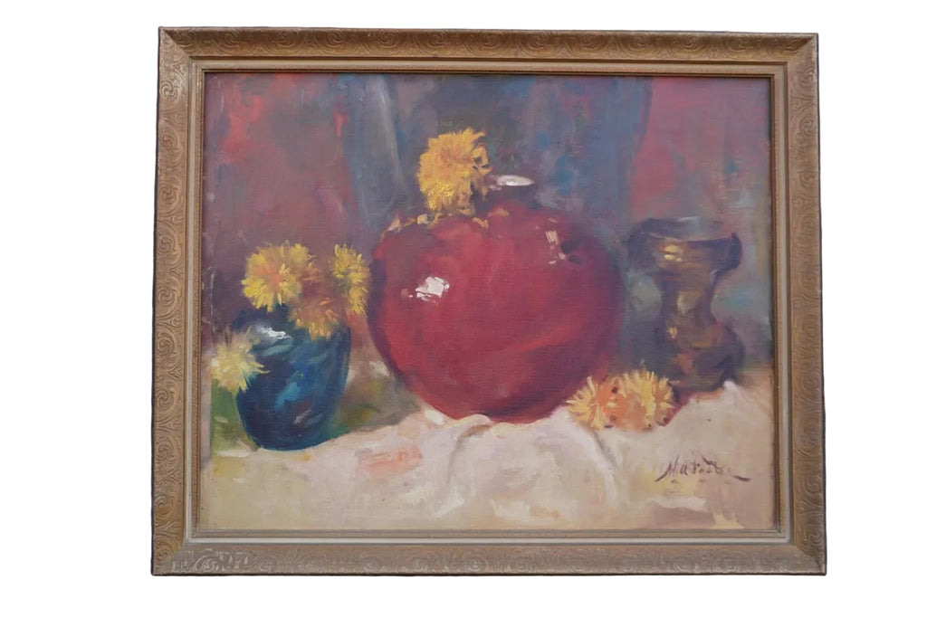 Still Life by Ana Mill Foster, Oil on Canvas P3483
