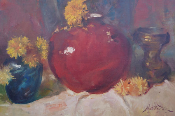 Still Life by Ana Mill Foster, Oil on Canvas P3483