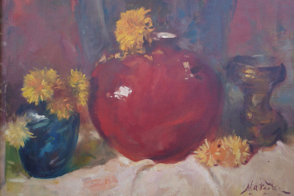 Still Life by Ana Mill Foster, Oil on Canvas P3483