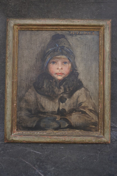 Portrait of Dare Wright by Edith Stevenson Wright, oil on canvas P3484