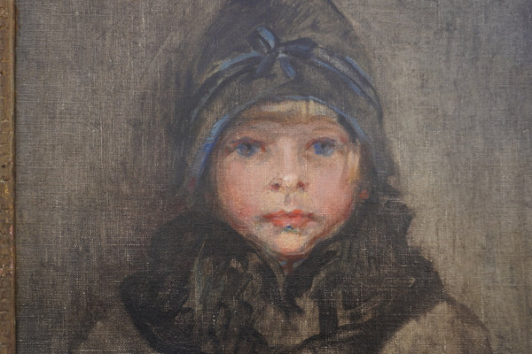 Portrait of Dare Wright by Edith Stevenson Wright, oil on canvas P3484