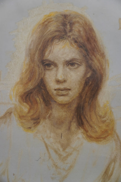 Brook c. 1963 by Joseph Wallace King, Vinciata, Oil Sketch on Board P3486