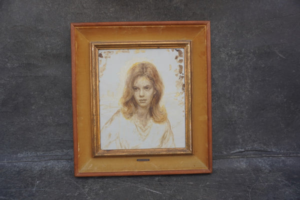 Brook c. 1963 by Joseph Wallace King, Vinciata, Oil Sketch on Board P3486