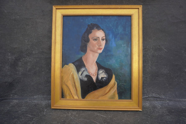 Self Portrait by Mina Pulsifer c.1942 P3487