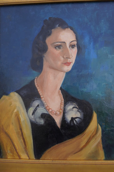 Self Portrait by Mina Pulsifer c.1942 P3487