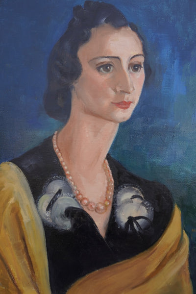 Self Portrait by Mina Pulsifer c.1942 P3487