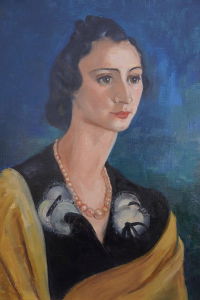 Self Portrait by Mina Pulsifer c.1942 P3487