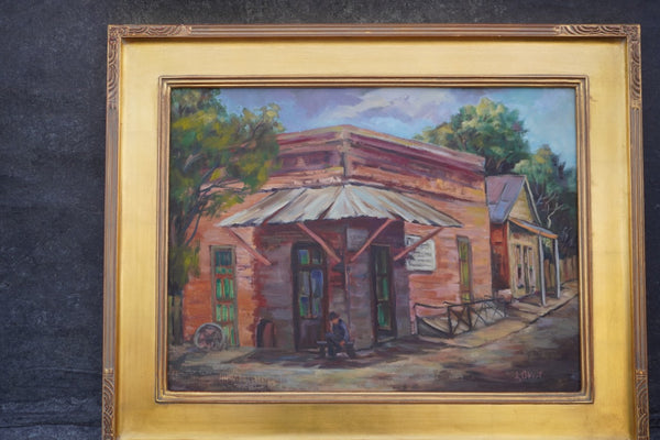 Columbia by L. Obert, Oil on Canvas P3488