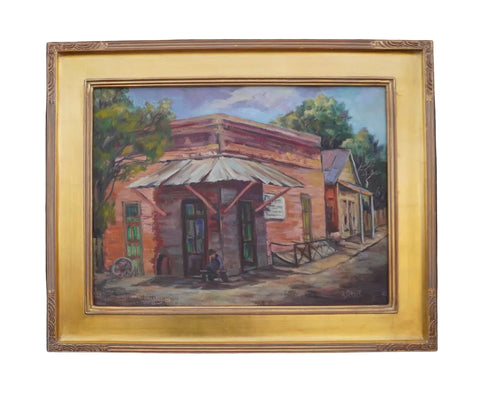 Columbia by L. Obert, Oil on Canvas P3488