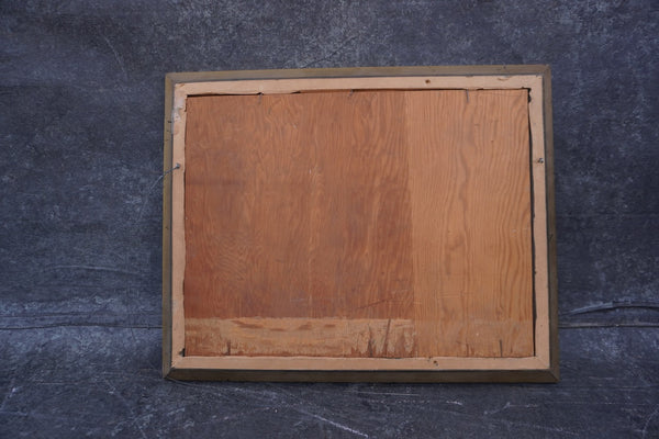 Winter Landscape by Unknown Artist, Oil on Board P3490