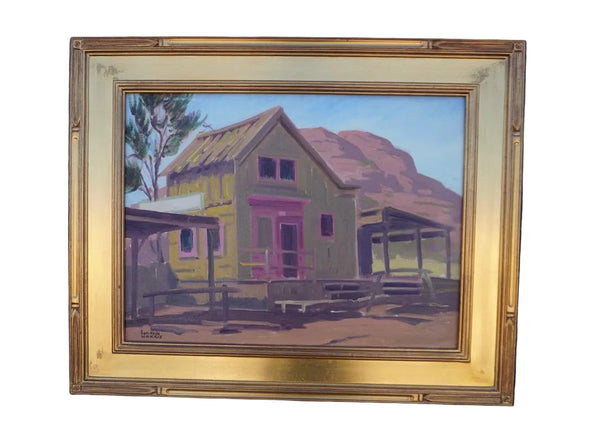 Goldwyn Movie Set by Sam Hyde Harris, Oil on Canvas P3493