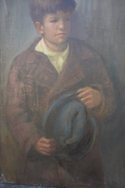 The Winter Coat by Otis Williams, Oil on Canvas P3497