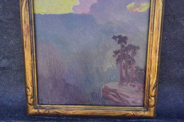 Storm Clouds of Grand Canyon by James Gulford Swinnerton, Oil on Board P3498`