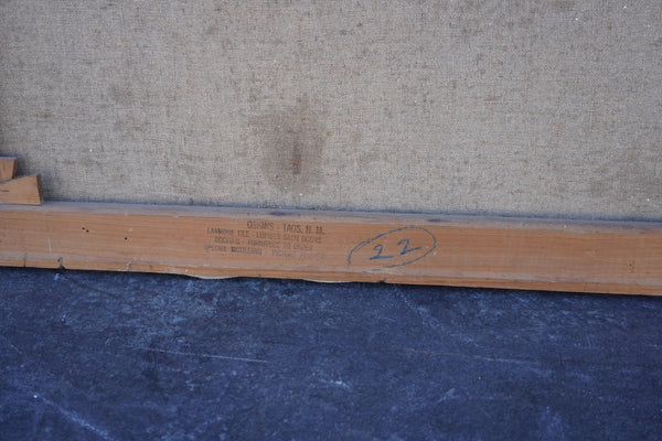 Portrait of Navajo Woman by Mary Creamer, Oil on canvas P3499