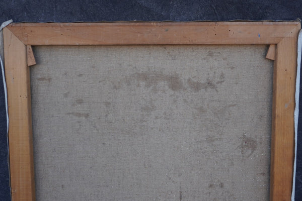 Portrait of Navajo Woman by Mary Creamer, Oil on canvas P3499