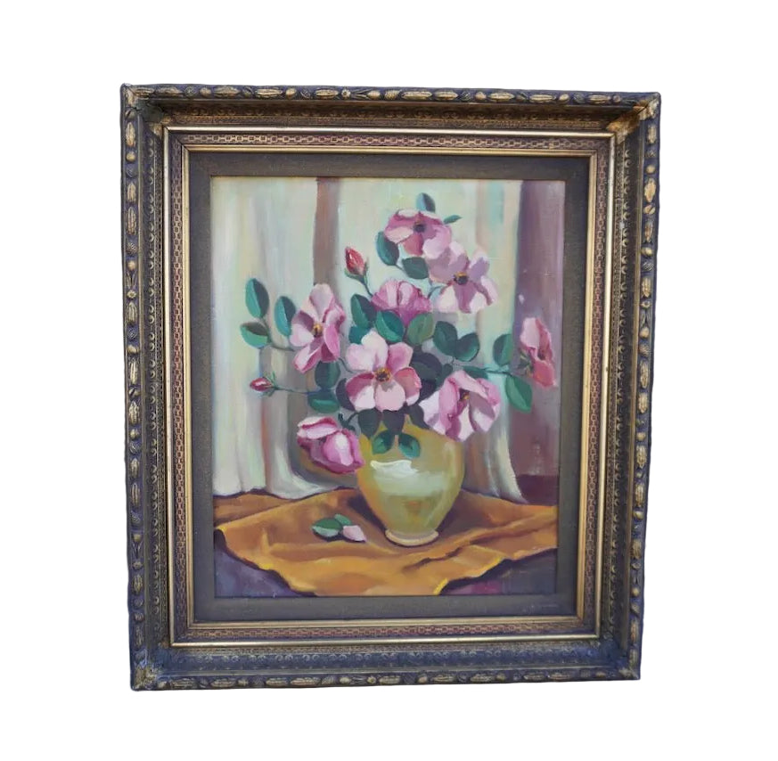 Still Life of Cherokee Roses by William Dampier