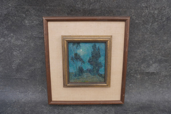 Eucalyptus Moonlight by DeWitt Parshall, Oil on Board P3508