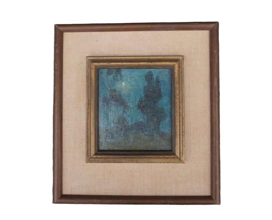 Eucalyptus Moonlight by DeWitt Parshall, Oil on Board P3508
