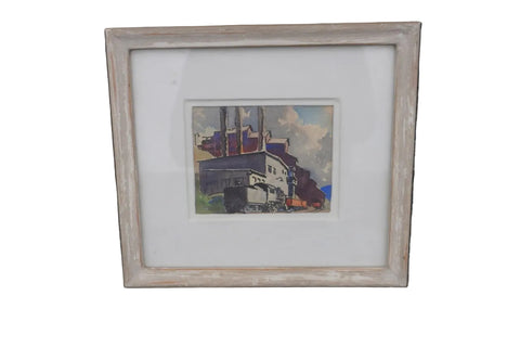 Train Station by Robert Atwood, Watercolor P3511