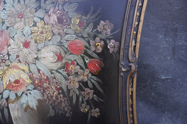 Floral Still Life, Oil on Board, Unsigned P3514