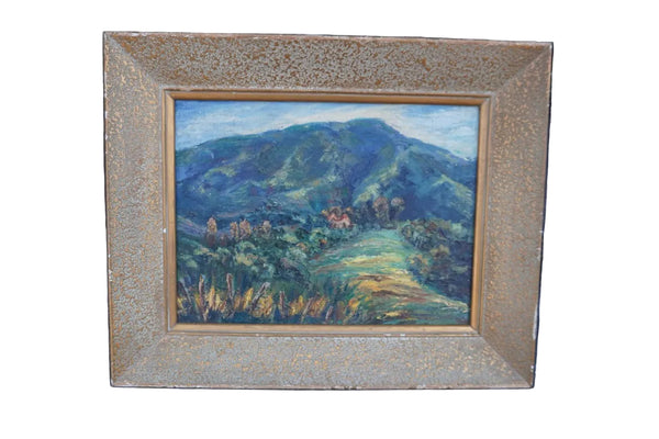 Ojai Valley Landscape by Helen T. Wilks, Oil on Canvas P3518