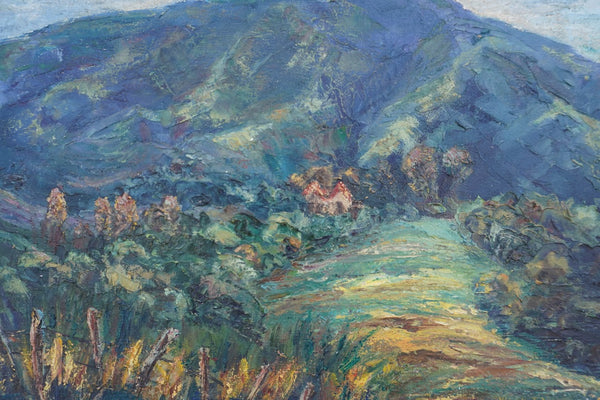 Ojai Valley Landscape by Helen T. Wilks, Oil on Canvas P3518
