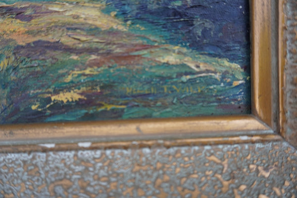 Ojai Valley Landscape by Helen T. Wilks, Oil on Canvas P3518