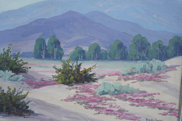 Desertscape by Eugene Dunlap, Oil on Canvas P3519