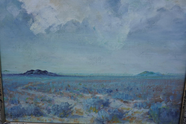 Just a Desert by Walt Lee, Oil on Board P3547