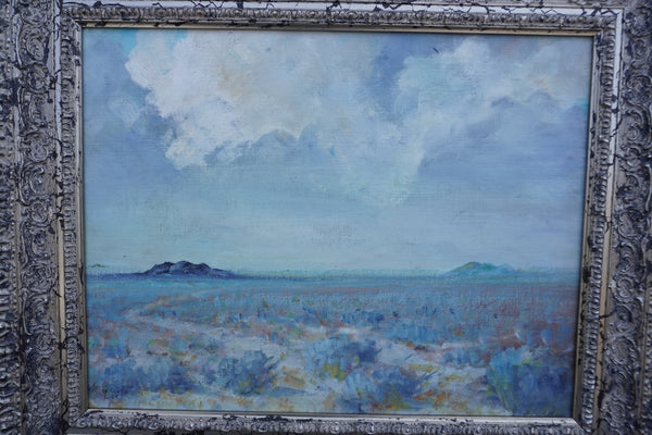 Just a Desert by Walt Lee, Oil on Board P3547