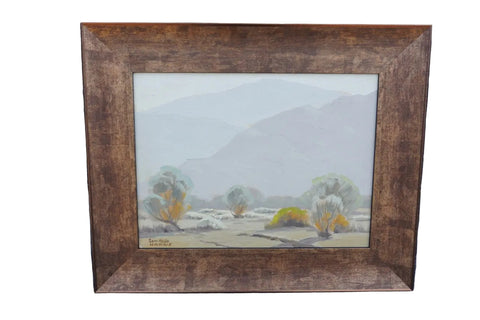 Misty Valley by Sam Hyde Harris, Oil on Board P3550