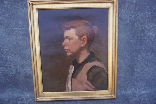 Don by Frank Tolles Chamberlin, Oil on Canvas P3557