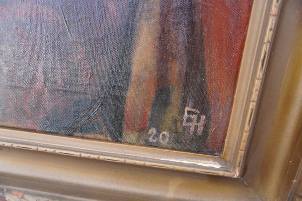 Portrait of a Lady by Ejnar Hansen, Oil on Canvas P3559