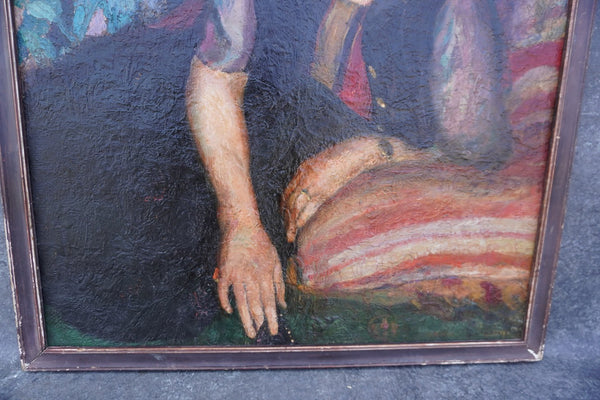 Louise by William Gaw, Oil on Canvas P3561