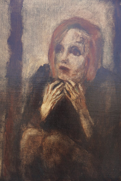 Study of a Woman by Martin Kosleck, Oil on Canvas P3563