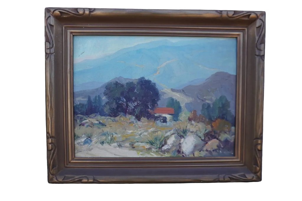 La Canada by Florence U. Young, Oil on Board P3564