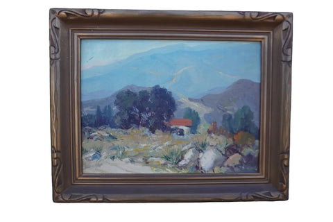 La Canada by Florence U. Young, Oil on Board P3564