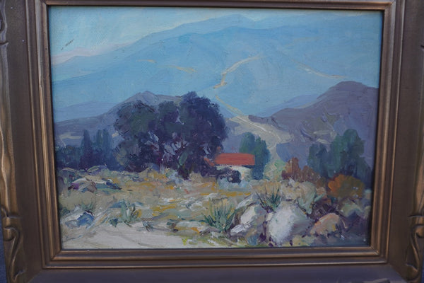La Canada by Florence U. Young, Oil on Board P3564