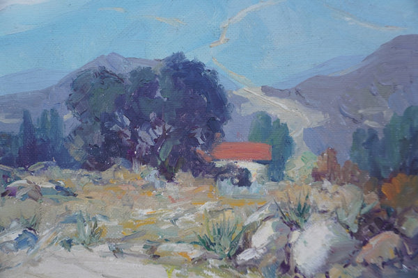 La Canada by Florence U. Young, Oil on Board P3564