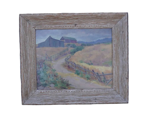 A Country Lane in Monterey by Ernst Curjel, Oil on Board P3565