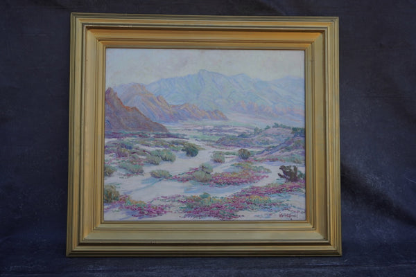 Desert Landscape c.1920 by Marie B. Kendall, Oil on Canvas P3575