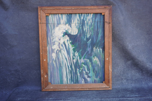 Eucalyptus Grove, California Plein Air Painting c.1930s P3576