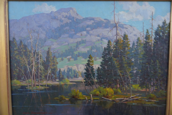 Sierra Morning by Jack Macartney, Oil on Canvas P3596