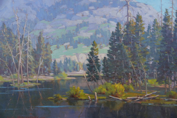 Sierra Morning by Jack Macartney, Oil on Canvas P3596