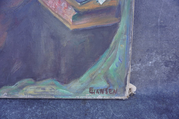 Portrait of Jorgen by Ejnar Hansen, Oil on Canvas P3605
