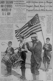 Catalina Island Pennant & City School Los Angeles 1915 Pageant Pennant A3321