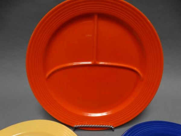 Fiesta Set of 3 Divided Plates