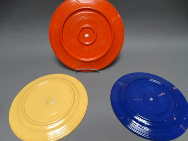 Fiesta Set of 3 Divided Plates