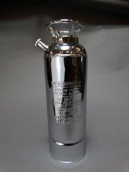 Novelty “Fire Extinguisher” Music Box Cocktail Shaker