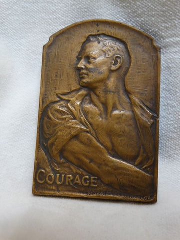 Medallic Art Co Bronze Courage Medal